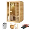 Sauna para dos con accesorios
