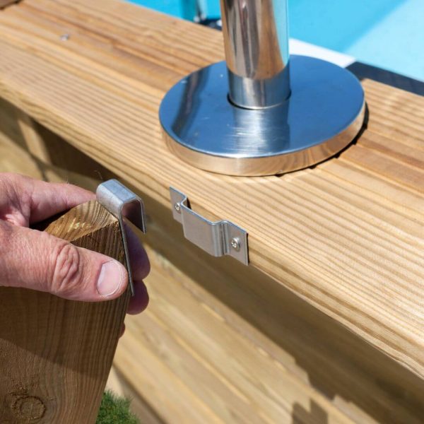 Piscina Carra Sunbay de madera