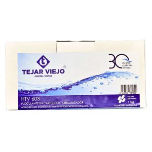 Floculante en cartuchos para filtro de arena