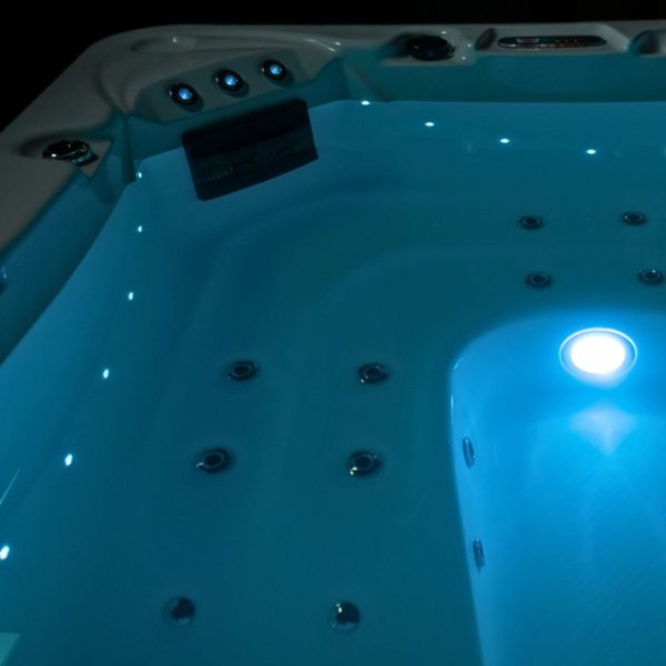 Jacuzzi con leds
