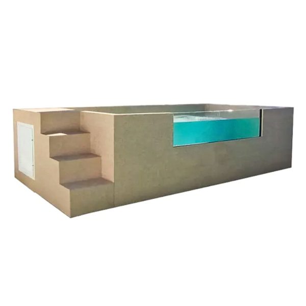 Piscina elevada acero rígido ILÚ PRO 240