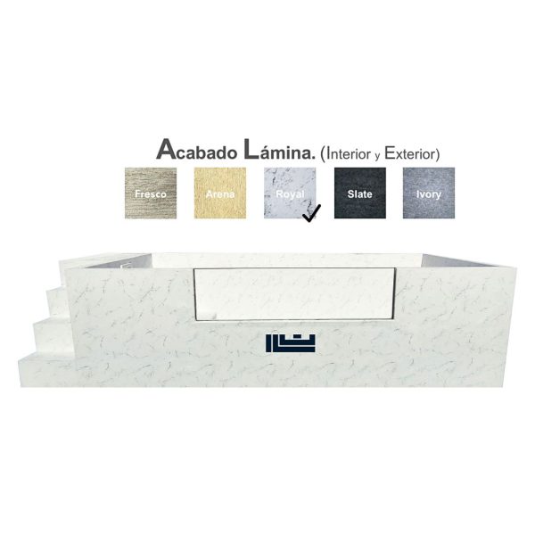 Piscina elevada sin obras ILÚ PRO 240