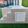 Piscina elevada ILÚ PRO 240 de acero rígido