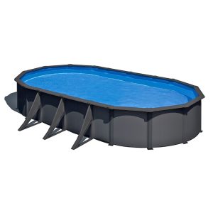 anthracite-ovalada Piscina Anthracite ovalada grande