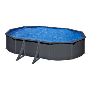 Piscina ovalada Anthracite de Gre