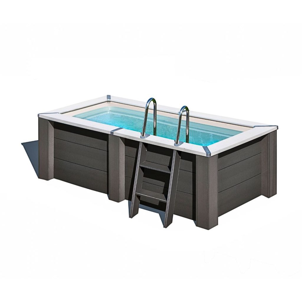 Piscina AVANTGARDE Nova rectangular de composite - Aqus