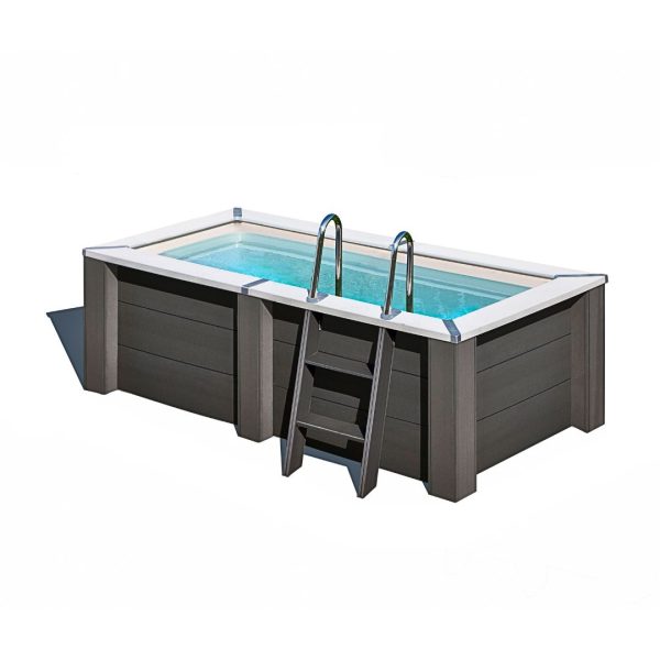 Piscina de composite Avantgarde Nova rectangular pequeña