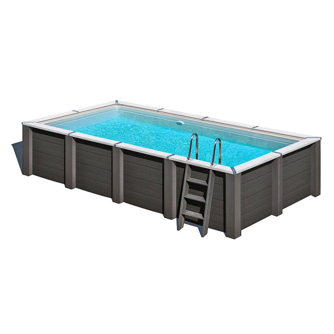Piscina AVANTGARDE Nova rectangular de composite - Aqus