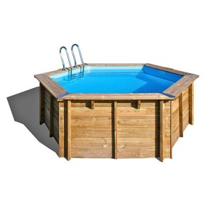 Piscina redonda de madera Vanille 2 de Gre