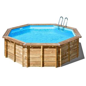 Piscina redonda de madera Violette 2 de Gre