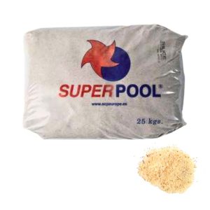 arena-piscina-0.4-0.8 Saco de arena de 25 kg granulometría 0.4-0.8 de SuperPool