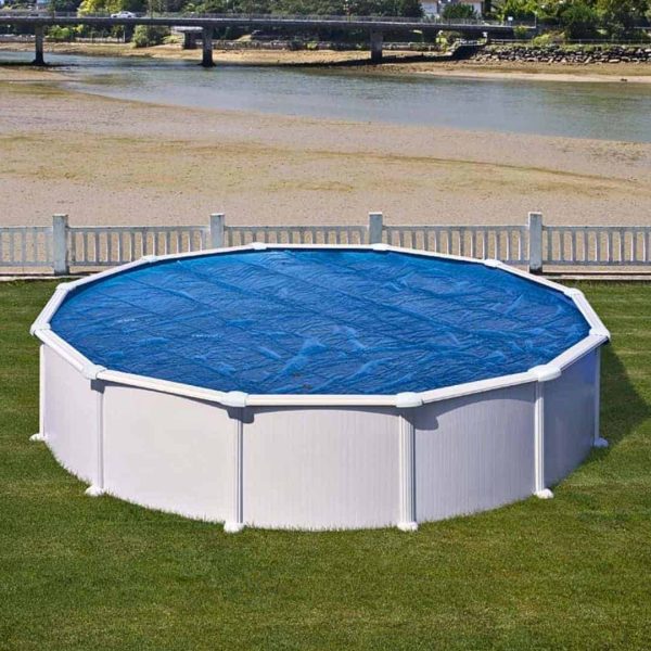 Cubierta redonda para piscinas de acero Ø345 cm para piscinas de 350 cm