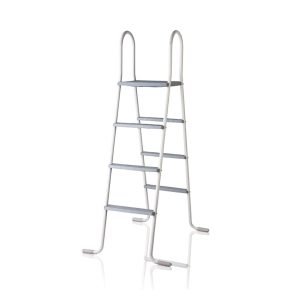 Escalera de seguridad Gre 2x3 peldaños de acero galvanizado con plataforma