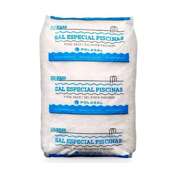 Saco de 25 kg de sal para piscina Polasal