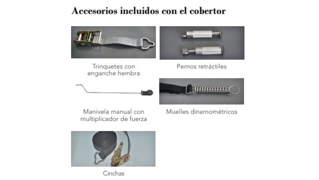Accesorios del cobertor Master Basic XXL para piscina
