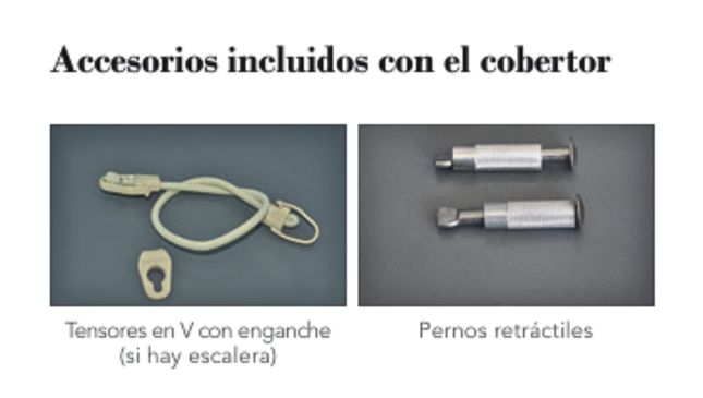 Accesorios del cobertor Master Securiris
