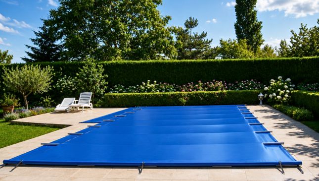 Cobertor de lona para piscina Master Classic