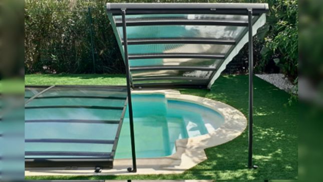 Cubierta plana de piscina aquamaster