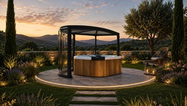 Cubiertas spa, jacuzzi, hidromasaje Aquamaster