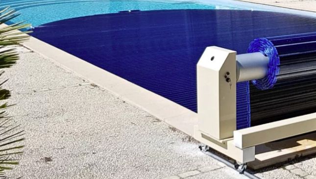 Cubierta de lamas para piscina Master Roll de Aquamaster