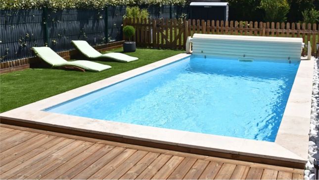 Piscina en kit para lugares de difícil acceso y de gran calidad