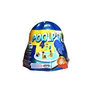 poolpo-4-en-1 Dosificador flotante Gre Poolp'o 4 en 1 500 g para piscinas de 10 a 20 m³