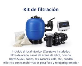 Kit de filtración para piscinas en kit