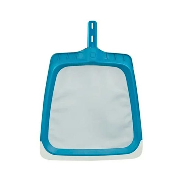 Recogehojas plano para piscina con fijación de palomilla